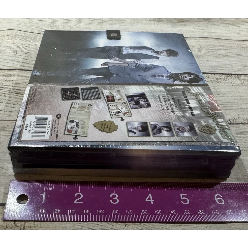 NEW Jonas Brothers Ticket Stub Journal Hardcover Book Y2K nostalgic nostalgia